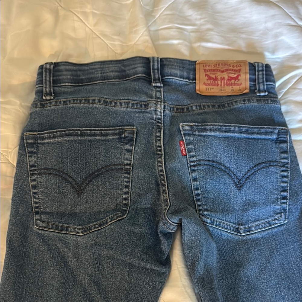 Levi's Classic Blue Jeans with Signature Patch